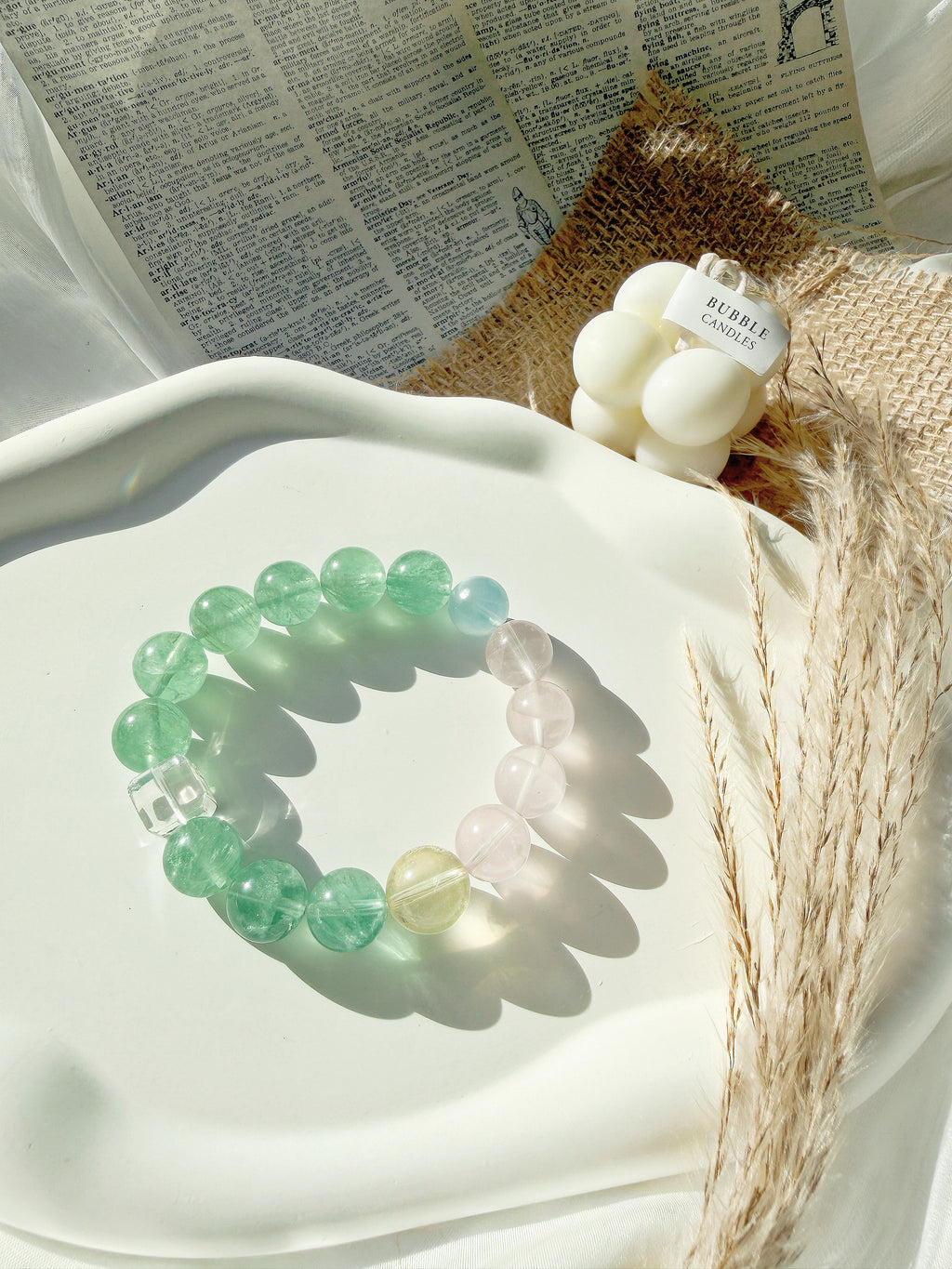 Multi-Purpose Crystal Bracelet – Emotional Balance, Prosperity & Protection