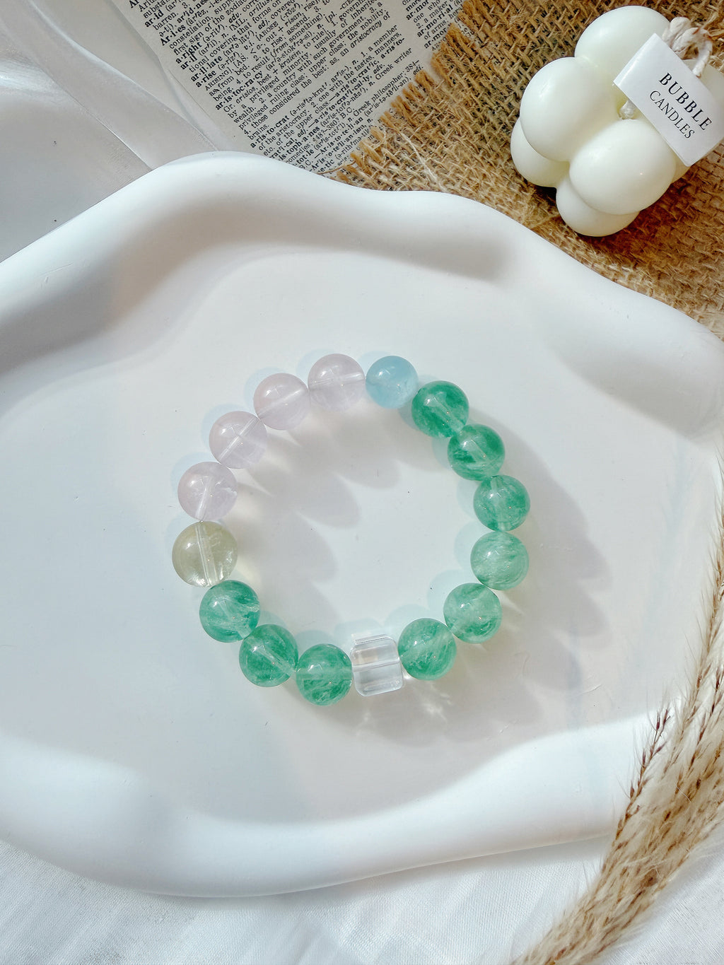 Multi-Purpose Crystal Bracelet – Emotional Balance, Prosperity & Protection