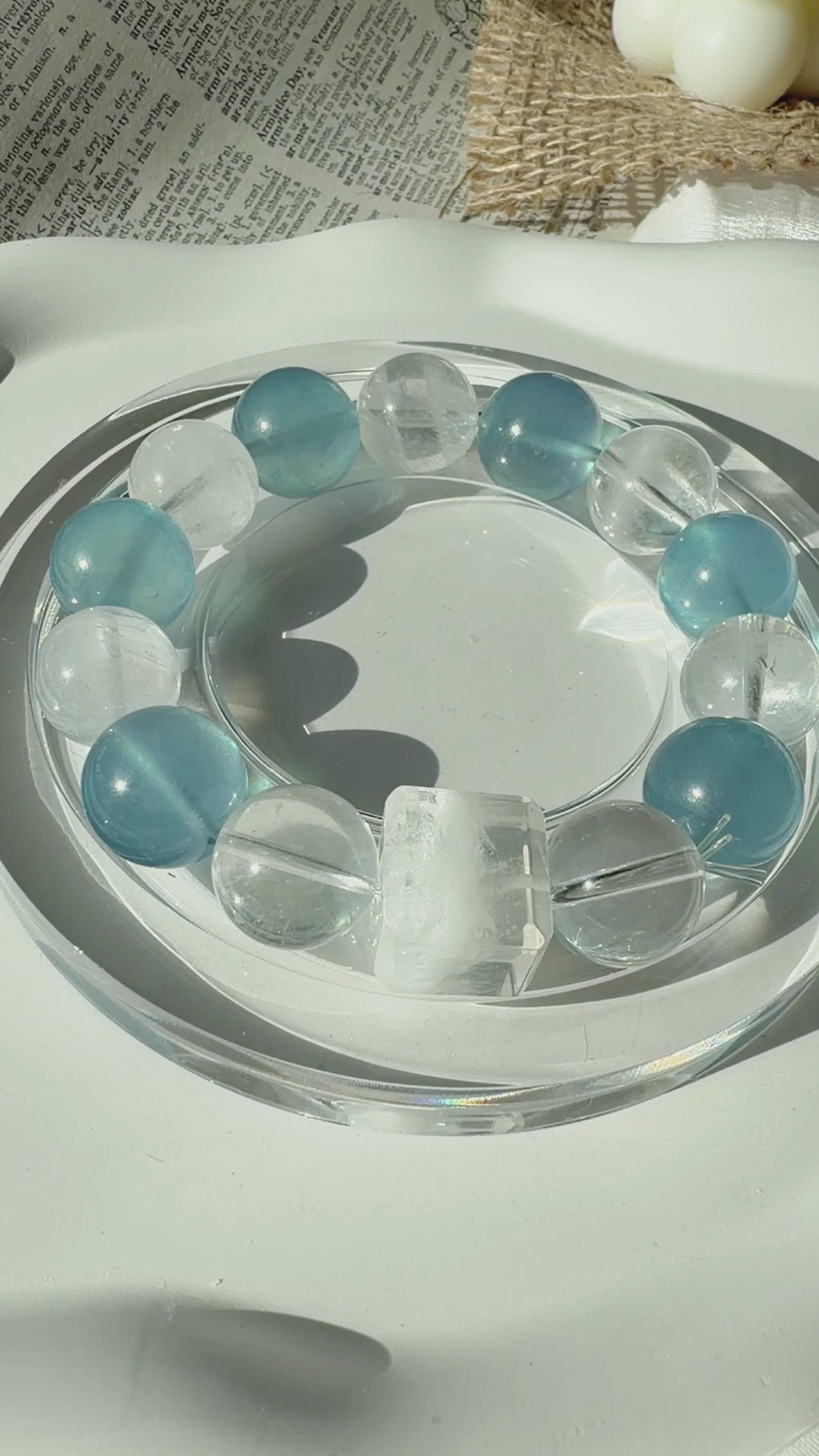 Exclusive Tranquilite Crystal Bracelet