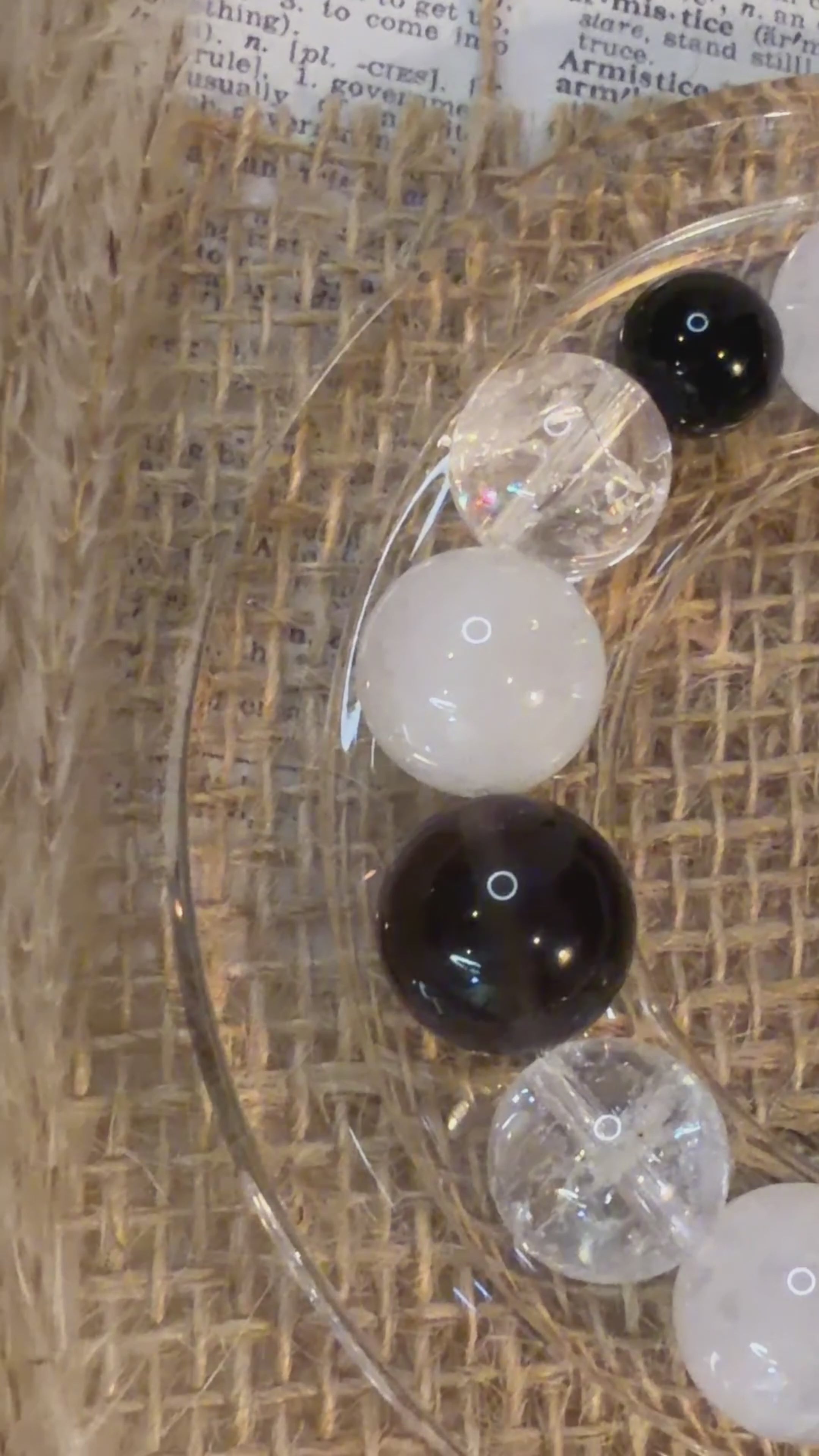 Power & Wealth Bracelet – Black Leadership Crystal with Silver Obsidian